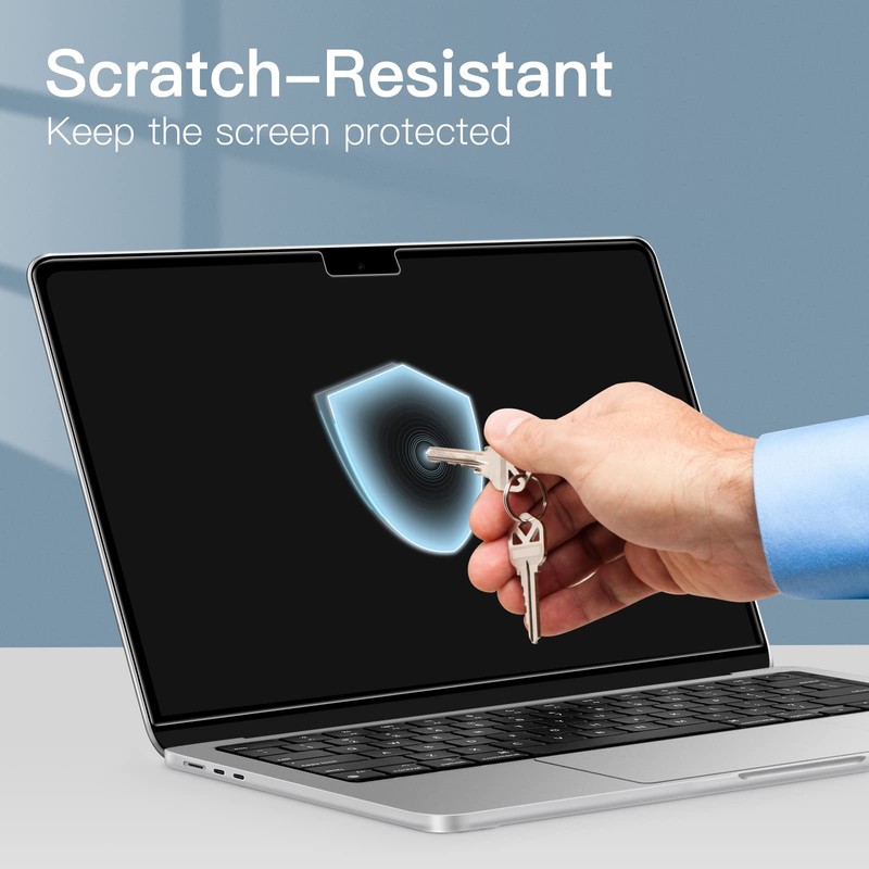JETech Screen Protector for MacBook Air 13.6 Inch (Model 2025/2024/2022,