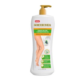 GOICOCHEA - Crema para piernas. Con ginkgo biloba y extracto de uva para un efecto Anti-Oxidante. Botella con 400ml.
