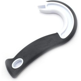 Easy Open Ring Pull Can Opener, Ergonomic Can Ring-Pull Helper J Shape Ring Pull Can Opener Ring Hook Pulling Jar Opener Manual Ring-Pull Cans Lid Opening Tools Durable Design