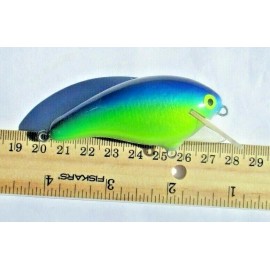 ALL AMERICAN Awesome Balsa Quality CrankBaits 1ct RAINBOW SHAD 3" Square Bill CRANKBAIT Balsa Wood Bass Fishing Baits Lures