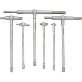 SPI 14-125-9 Telescoping Hole Gauge Set: Hardened Tool Steel, 5/16 to 6"