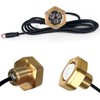 Kingshowstar 2 Pcs Standard 1/2in NPT Boat Drain Plug Light