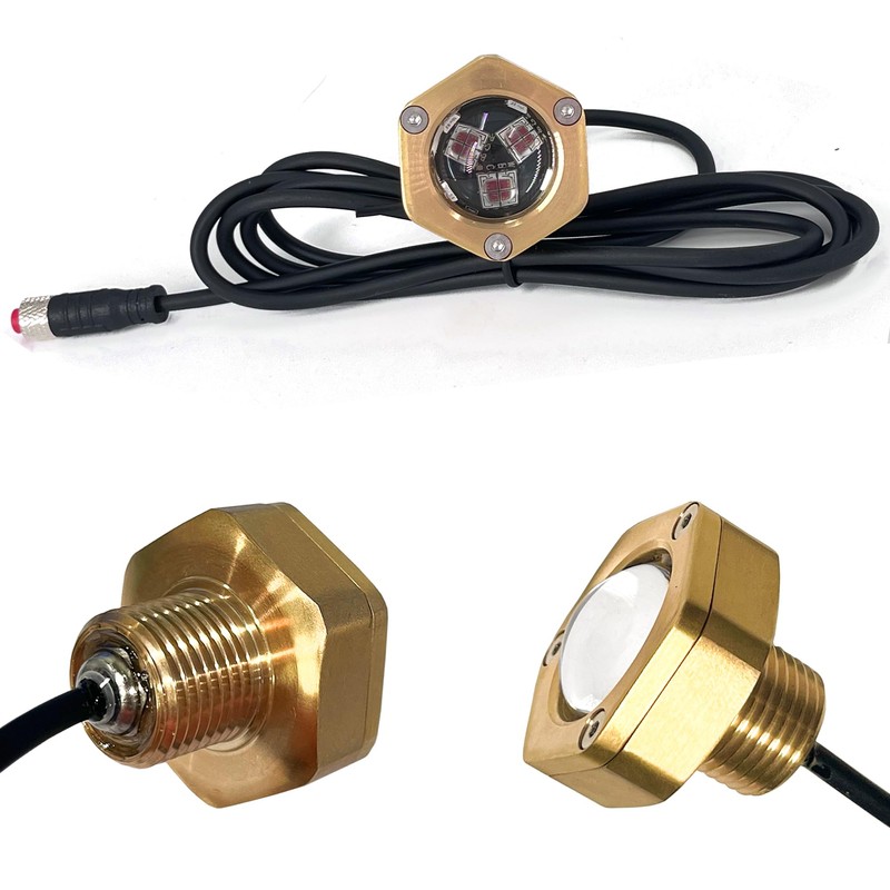 Kingshowstar 2 Pcs Standard 1/2in NPT Boat Drain Plug Light