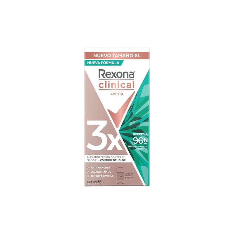 Rexona Antitranspirante Clinical Refresh en Soft Solid para Mujer 58