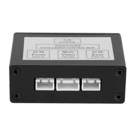 Smart Car Parking Camera Converter Front Rear View Video Switch Channel Control Box Adapter vehicle amplifier holders for of applications suitable for vehicles with mon