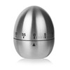 Egg Timer, Kitchen Timer Egg Made of Stainless Steel, Timer,