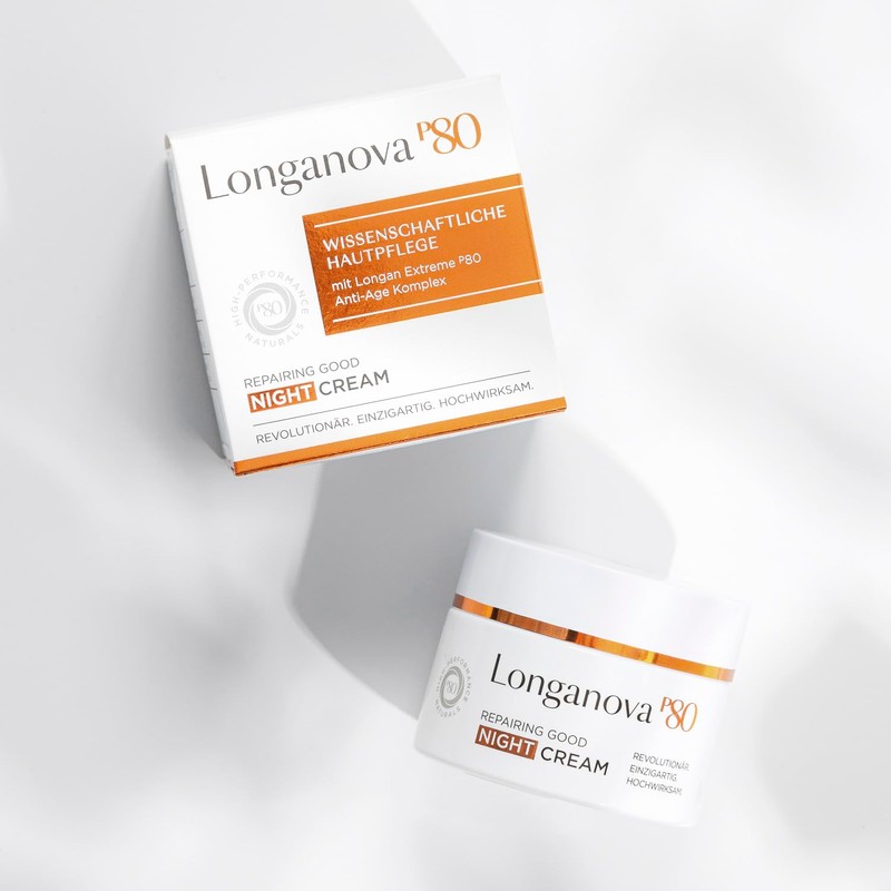 Longanova P80 Reparing Good Night Cream - Firming Anti-Ageing Night