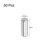 TOP-VIGOR 50Pcs 3mm x 8mm Dowel Pins Shelf Support Pegs,