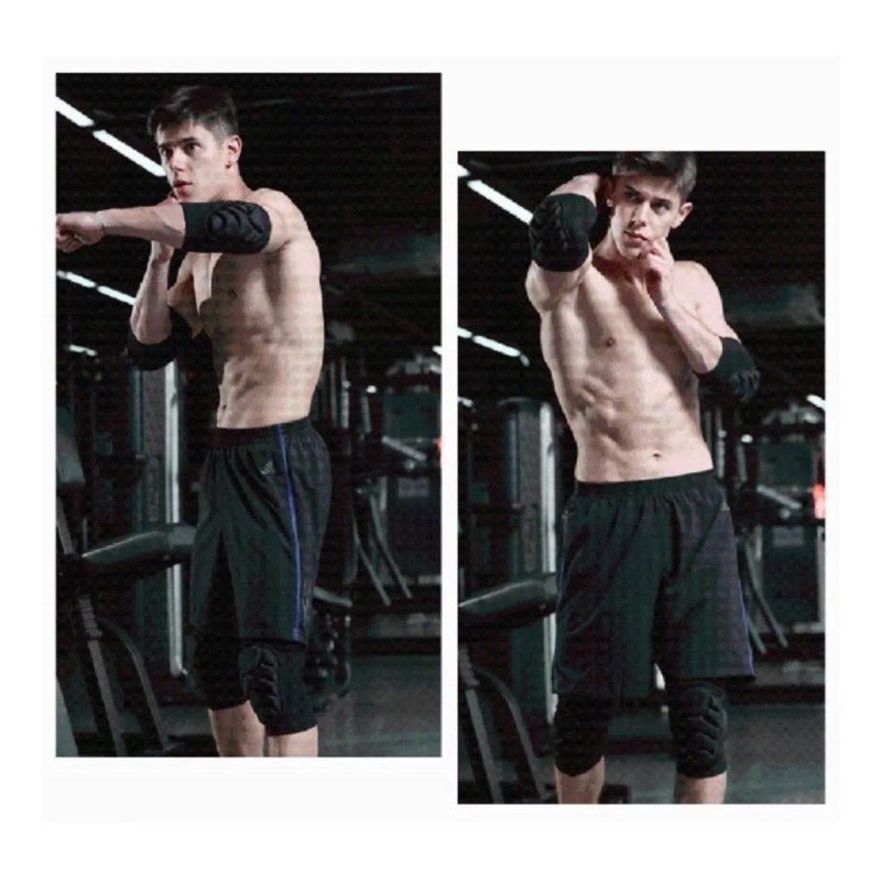 JM 1 Par Rodillera Elastica De Compresion Gym Correr Crossfit