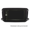 Double DIN Radio Faceplate Set for Smart Fortwo 451 Facelift