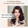 Fabmira Curl-Defining Diffuser Attachment for Shark FlexStyle, Adjustable Prongs Diffuser