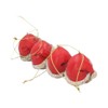 Nemesis Now Silent Night 1.7" Red Resin Christmas Baubles -