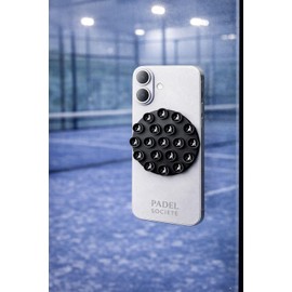 Magnetic Phone Mount for Padel and Tennis Courts, Strong Magnet, Industrial Suction for Glass