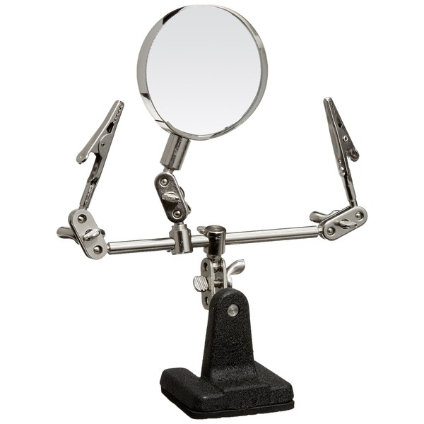 InLine 43046 Third Hand with Magnifying Glass