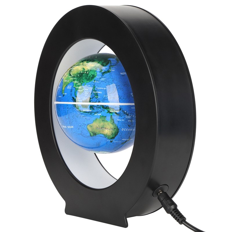 Magnetic Levitation Globe OShap Base World Map Desktop Ball Ornament