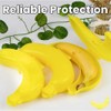 Banana Case Holder,2 Pcs Reusable Banana Storage Box with Vent