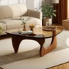 JCAJCA Coffee Table for Living Room Mid Century Modern Center