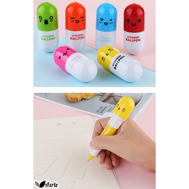 Azrte Ballpoint Pen, Funny Goods, Capsule, Cute, Events, Keepsake, Cap,