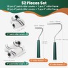 50 Pack 2 Inch and 4 Inch Microfiber Paint Roller