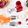 Rotary Cheese Grater with Handle Kitchen Shredder Slicer Grater Slicer