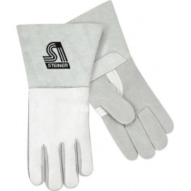 Steiner 7500-L Welding Gloves: Size Large, Elkskin Leather