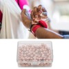 200Pcs Round Ball Plastic Rose Gold Drawing Pins Rose Gold