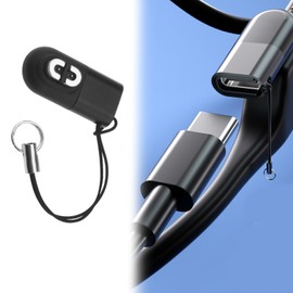 Micro Traders 2PCS Magnetic Charging Adapter Type C Connector Compatible with Aftershokz Aeropex AS800 Compatible with Shokz Openrun Pro/Openrun OpenRun Mini Opencomm Earphone