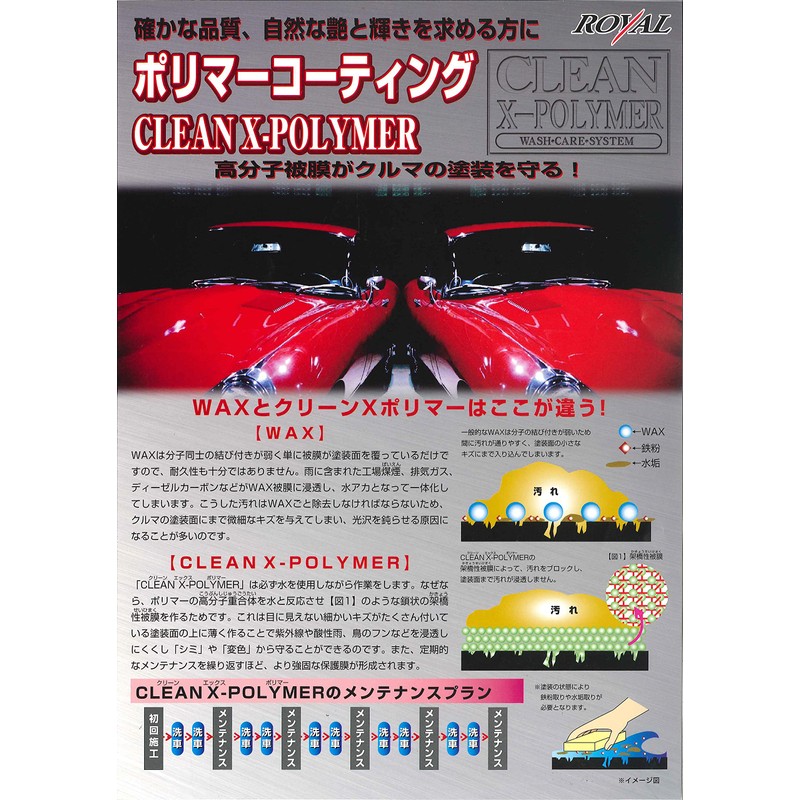 Royal ROYAL Royal Chemical Laboratory Clean X-Polymer 420ml -C1