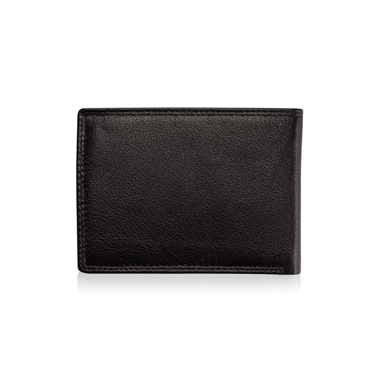 Josephine Osthoff Men's Leather Wallet with RFID Large with Coin