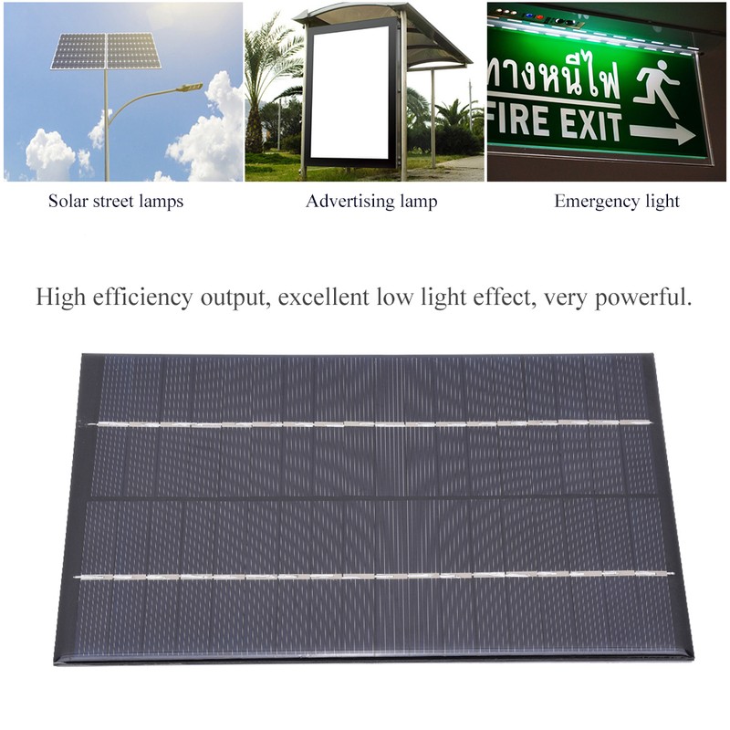 4.2W 18V Polycrystalline Silicon Solar Panel Charging Power Board High
