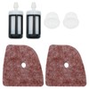 UOIENRT 4149-120-1800 2 Set Air Filter Kit Replacement for Stihl