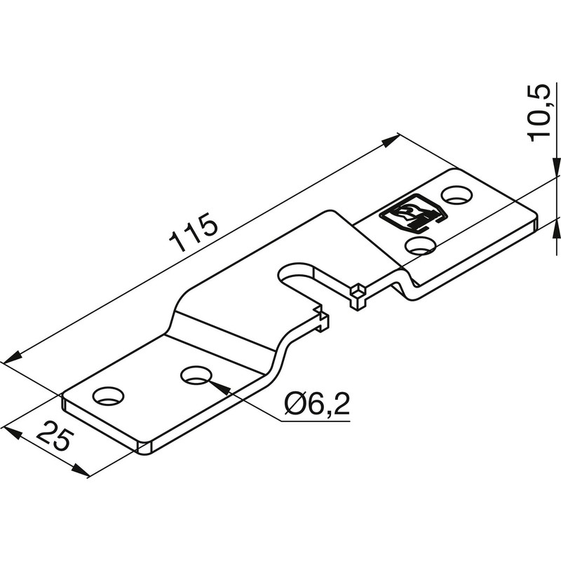 HELM 140 Support Flange, Stainless Steel