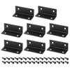 sourcing map L-Angle Corner Brackets, Set of 8, 25 x
