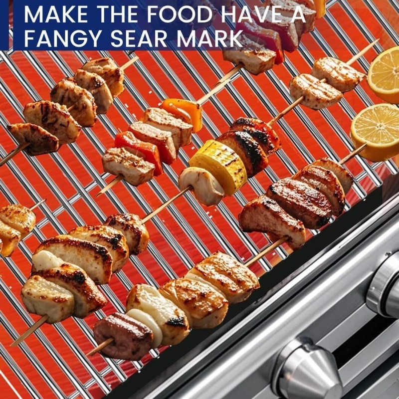 For Charbroil 16 15/16" SS304 Stainless Steel Grates Replacement for
