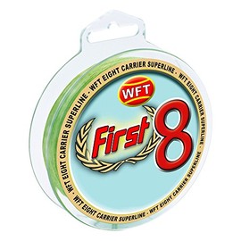 WFT First 8 KG Line 150 m 0.14 mm 14 kg Mint Green Braided Fishing Line Braided Line