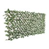 Windscreen4less Artificial Expandable Ivy Leaf Faux Leaves Privacy Fence Screen