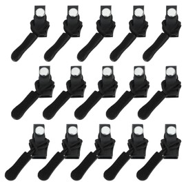 Create idea 15pcs Zipper Repair Maintenance Tool for Backpacks, Clothes, Suitcases, S, M, L, Suitable for Zippers with Zipper Teeth, Closure Width 3-10mm, Black