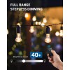 DEWENWILS Outdoor Dimmer for String Lights, 125V Dimmer Plug with