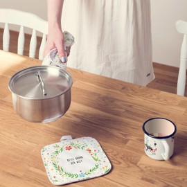 Mr. & Mrs. Panda Pot Holder Uroma - Gift, Grandma, Beautiful Pot Holders, Ur Grandma, Grandma, Grandma, Oven Glove, Pot Holder Set, Oven Gloves