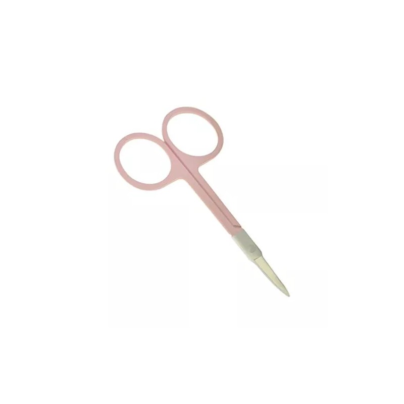 Motanar Tijeras Para Cejas Motanar, 2 Unidades, Doradas Y Plateadas,