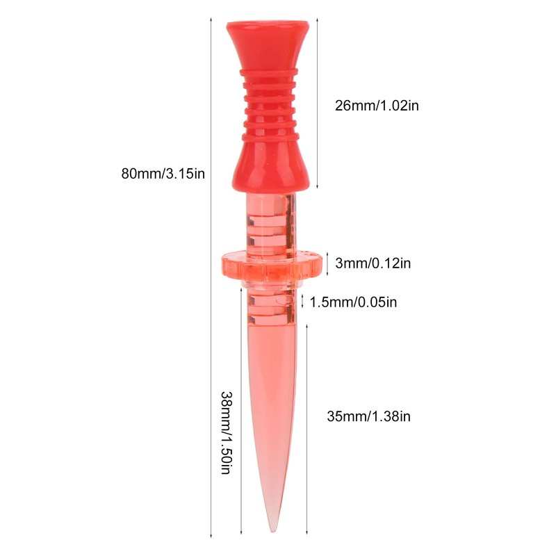 Golf Tee Plastic Magnetic Golf Tee Holder Adjustable Height with