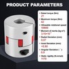Shaft Coupling 14 mm to 15 mm L40 x D42