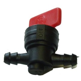 Czoy 6mm In Line Fuel On/Off Tap - Brass Ball Valve - 2 Ports - 6mm Inlet & Outlet - 1 Year EU Spare Part Availability