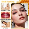 2PCS Honey Lip Balm and Lip Oil Set, Hydrating Overnight