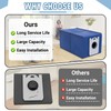 6 Pack 4.6L High-Capacity Reusable Dust Bags Compatible with Bobsweep
