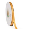 YAMA Gold Double Face Satin Ribbon Roll 1/4 Inch 25