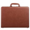 Hard Attache Expandable Briefcases/Mens Hard-sided Laptop Brief Case with Combination