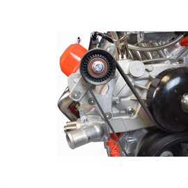 ICT Billet LS Tensor de correa manual para camión con polea LSX 4.8L 5.3L 6.0L Compatible con Silverado Sierra LS1 LS3 LS2 LQ4 LQ9 LS6 L92 L99 L33 LR4 551617X-3