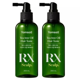 Scalp RX 스칼프 RX 티트리 오일 헤어토닉 Scalp RX Tea Tree Oil Hair Tonic [01_200ml × 2 pieces]