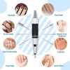 Delanie Nail Drill Machine 35000RPM, Portable Acrylic Nail File Rechargeable